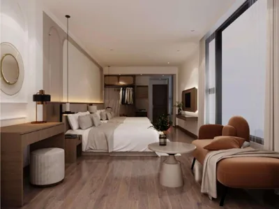 带阳台四人间 — L'amant de Hanoi Hotel